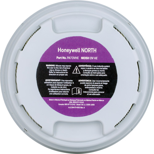 HEPA Filter Cartridge, Organic Vapour Chandler Sales