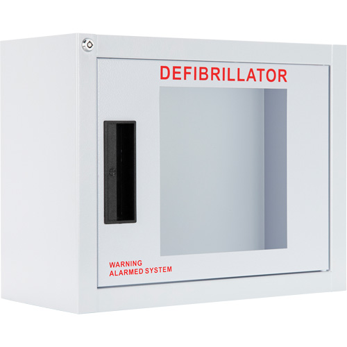 Standard Compact AED Cabinet with Alarm, Philips/Defibtech/Heartsine For, Non-Medical Chandler Sales
