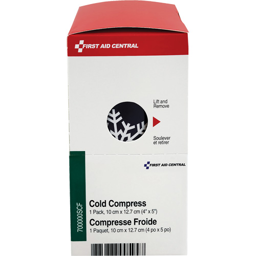 SmartCompliance&reg; Refill Instant Compress, Cold, Single Use, 4" x 5" Chandler Sales