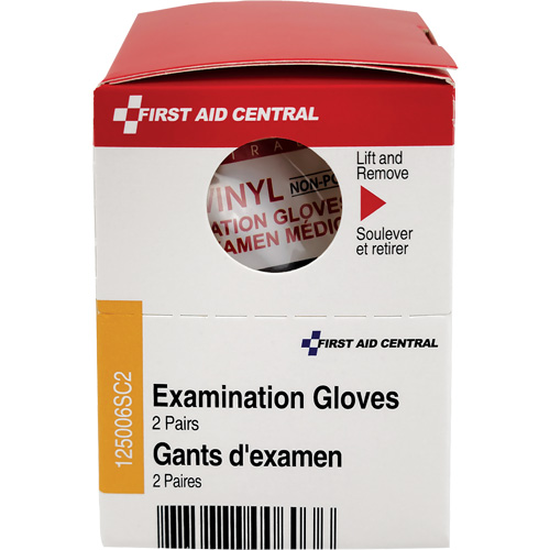 Recharge de gants d'examen SmartCompliance, Vinyle, Sans poudre, Transparent, Classe 2 Chandler Sales