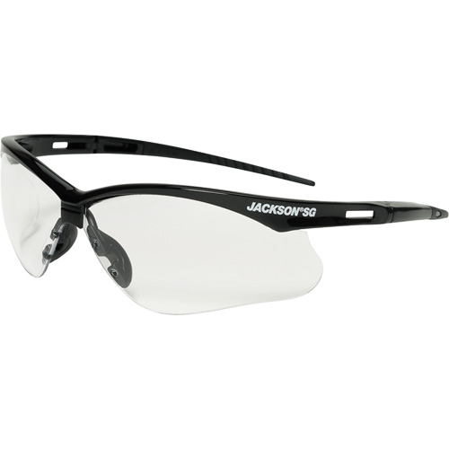 Safety Glasses, Clear Lens, Anti-Scratch, ANSI Z87+/Meets/Exceeds CSA Z94.3 Chandler Sales