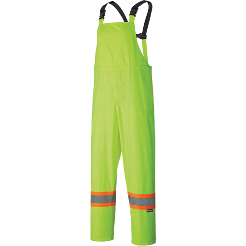 5599 Combinaison de pluie imperm&eacute;able et l&eacute;g&egrave;re, Polyester/PVC, T-petit, Jaune lime haute visibilit&eacute; Chandler Sales