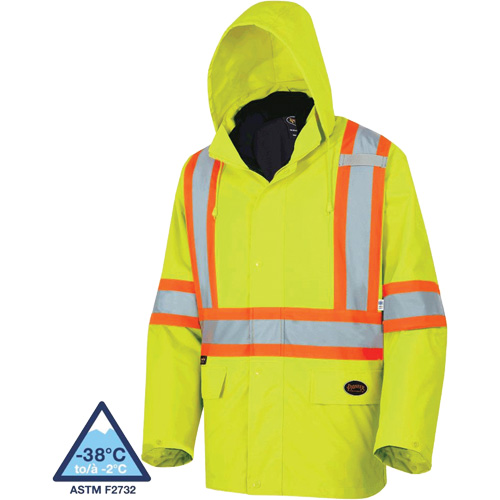 5633 Manteau 3 en 1 The Rock, Jaune lime haute visibilit&eacute;, T-petit Chandler Sales