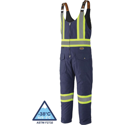 5536 Combinaison en toile de coton matelass&eacute;e, Coton, Petit, Bleu marin Chandler Sales