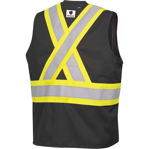 7729 Veste r&eacute;sistante aux arcs &eacute;lectriques FR-Tech, Petit, Noir, 10 cal/cm² Chandler Sales