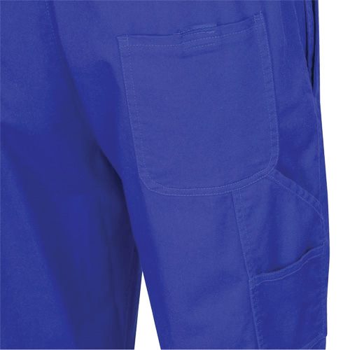 7714 FR-Tech&reg; Flame-Resistant Overalls, Small, Royal Blue Chandler Sales