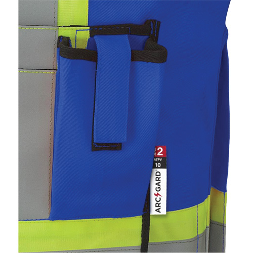 7733 FR-Tech&reg; Flame-Resistant Arc Surveyor's Vest, Small, Royal Blue, 9.7 cal/cm² Chandler Sales