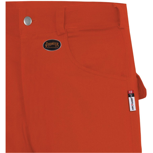 7765 Pantalon cargo de s&eacute;curit&eacute; haute visibilit&eacute; r&eacute;sistant aux arcs &eacute;lectriques FR-Tech 88/12, 30, x 32, Orange haute visibilit&eacute;, 10 cal/cm² Chandler Sales