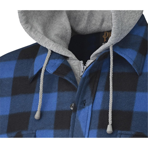 415SS Quilted Hooded Shirt, Men's, Small, Multi-Colour Chandler Sales