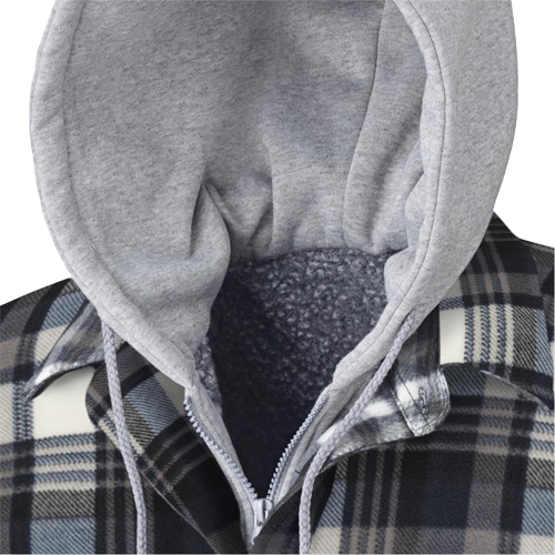 415BG Quilted Hooded Shirt, Men's, X-Small, Multi-Colour Chandler Sales