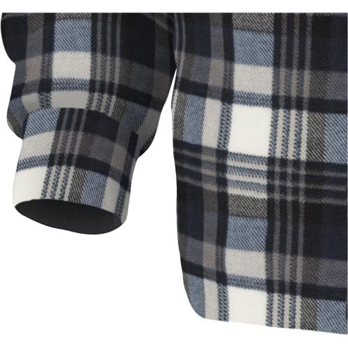 415BG Quilted Hooded Shirt, Men's, X-Small, Multi-Colour Chandler Sales