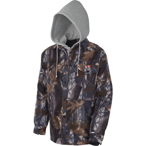 415CM Quilted Hooded Shirt, Men's, X-Small, Multi-Colour Chandler Sales