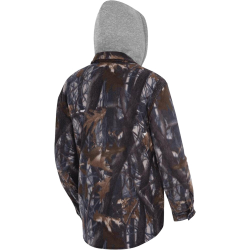 415CM Quilted Hooded Shirt, Men's, X-Small, Multi-Colour Chandler Sales