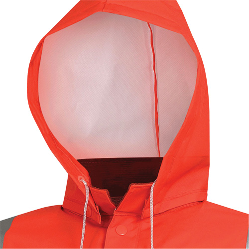 576J Veste de pluie ignifuge haute visibilit&eacute;, Petit, Orange haute visibilit&eacute; Chandler Sales