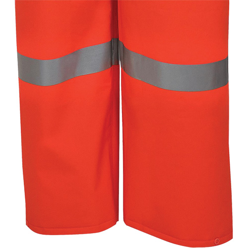 576P FR Safety Bib Pants, Small, High Visibility Orange Chandler Sales