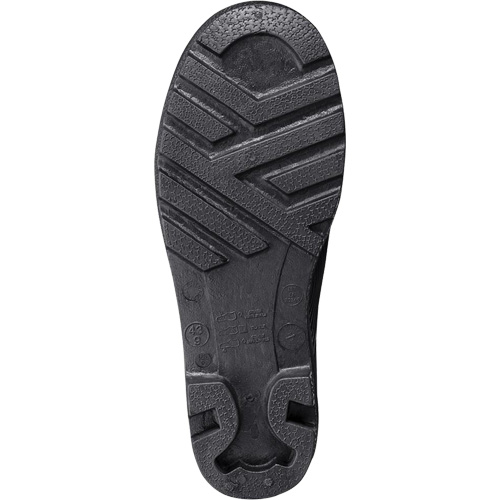 1022 Bottes de s&eacute;curit&eacute;, PVC, Embout Acier, Pointure 10, Semelle R&eacute;sistant aux perforations Chandler Sales