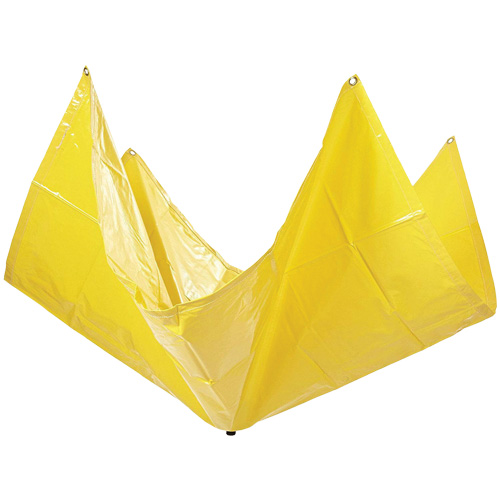 Ultra-Drip Diverter&reg; Roof Drip Diverter, 7' L x 7' W, Vinyl Chandler Sales