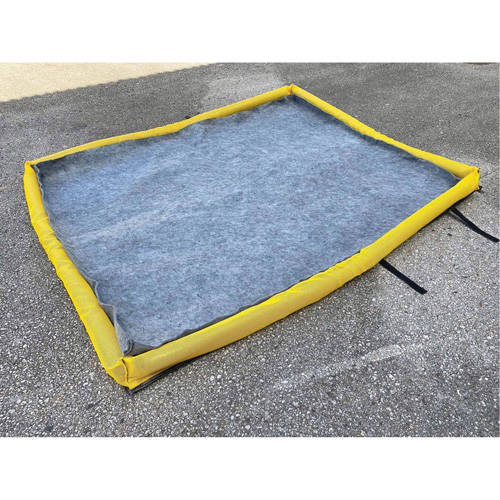 Large Ultra-Filter Pad, 3.3 US gal. Capacity, 5' W x 4' L x 3" H, Foam Wall Chandler Sales