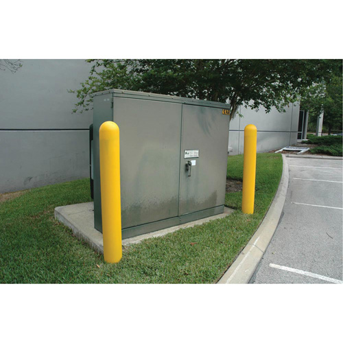 Ultra-Post Protector, 7" dia. x 52" l, Jaune Chandler Sales