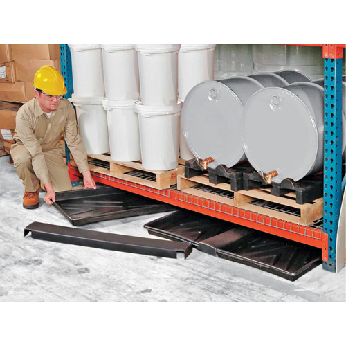 Single-Tray Ultra-Rack Containment Tray&reg;, 44" L x 23.5" W x 2.8" H, 8 US gal. Spill Capacity Chandler Sales