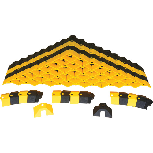 Bulk Box Ultra-Sidewinder Cable Protection System – 24 pieds, 288" x 9,8" x 1,4", 2000 lb (1 tonne) Chandler Sales