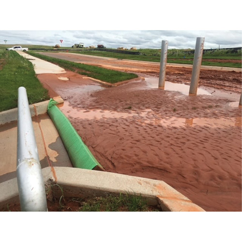 Green Ultra-Silt Dike&reg;, 7' L x 5' W Chandler Sales