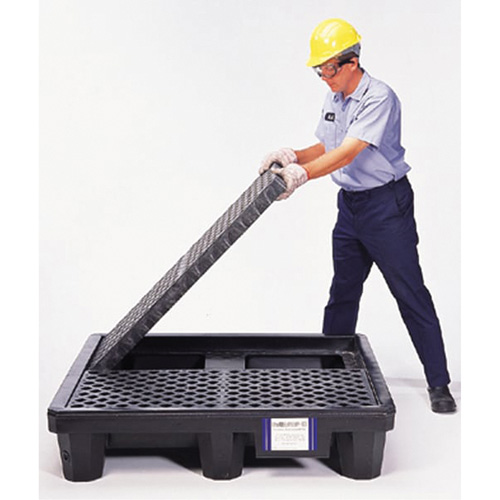 4-Drum Economy Ultra-Spill Pallet&reg;, 66 US gal. Spill Capacity, 53" x 53" x 11.8" Chandler Sales
