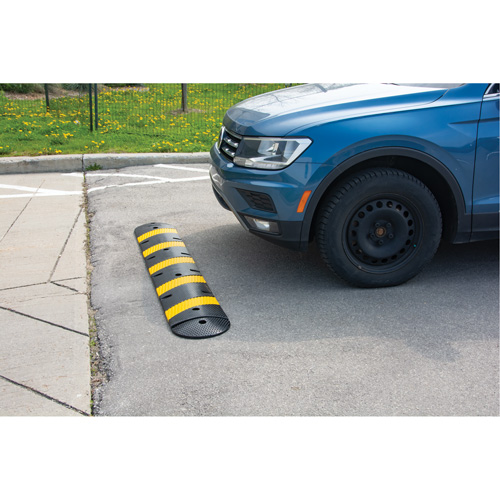 Speed Bump Kit, Rubber, 4' L x 11" W x 2" H Chandler Sales