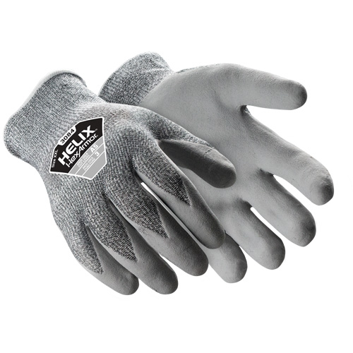 Gants r&eacute;sistants aux coupures Helix 3084, Taille Petit/7, Calibre 13, Rev&ecirc;tement Silicone, Enveloppe en PEHP, ASTM ANSI niveau A5 Chandler Sales