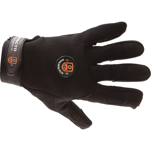 Gants de m&eacute;canicien anti-chocs, 7/Petit, Paume en Synth&eacute;tique/Su&egrave;de, Poignet &eacute;lastique/Boucle et crochet Chandler Sales