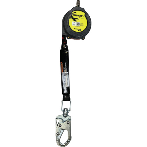 Limiteur de chute personnel Scorpion TurboLite+ Miller, 9', Sangles, Pivotant Chandler Sales