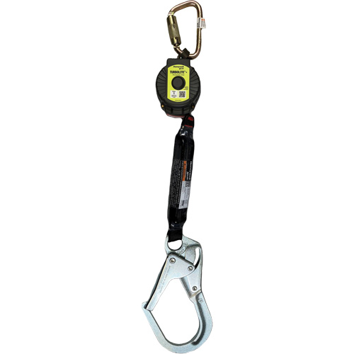 Limiteur de chute personnel TurboLite+ Miller, 6', Sangles, Stationnaire Chandler Sales