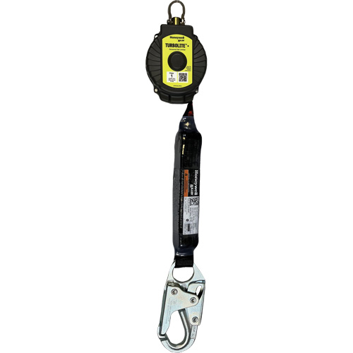 Limiteur de chute personnel TurboLite+ Miller, 6', Sangles, Stationnaire Chandler Sales