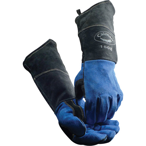 Caiman&reg; Welder's Gloves, Split Cowhide, Size Large Chandler Sales