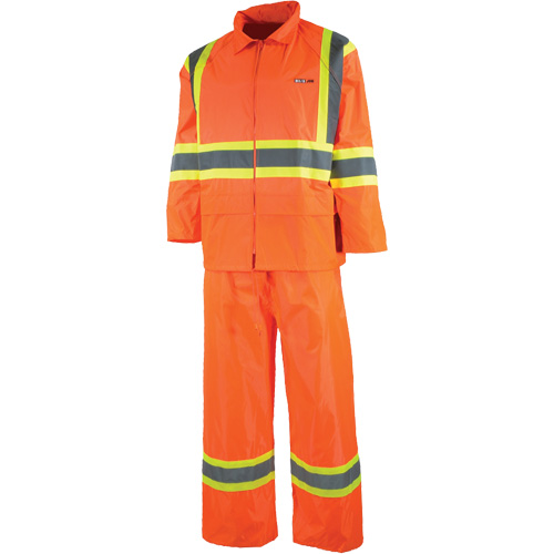 V&ecirc;tement imperm&eacute;able &eacute;tanche, Nylon/PVC, T-petit, Orange haute visibilit&eacute; Chandler Sales