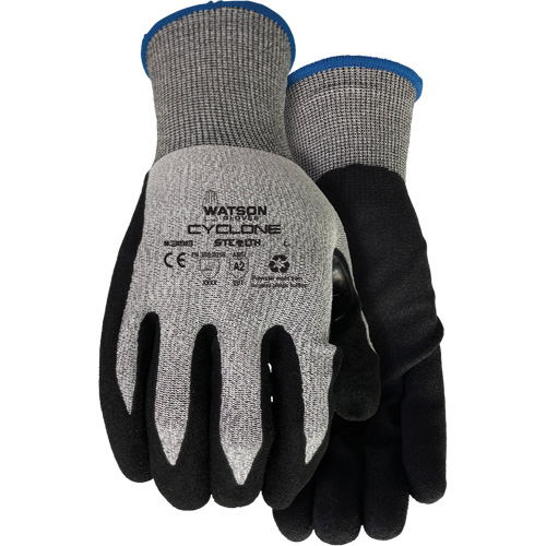 Gants r&eacute;sistant &agrave; la coupe 388 Stealth Cyclone, Taille T-petit, Calibre 18, Rev&ecirc;tement Nitrile, Enveloppe en PEHP/Polyester, ASTM ANSI niveau A2/EN 388 niveau 3 Chandler Sales