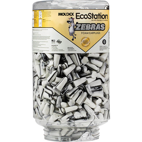 Zebras Disposable Earplugs Refill for EcoStation&reg;  Earplug Dispenser, Bulk - Canister Chandler Sales