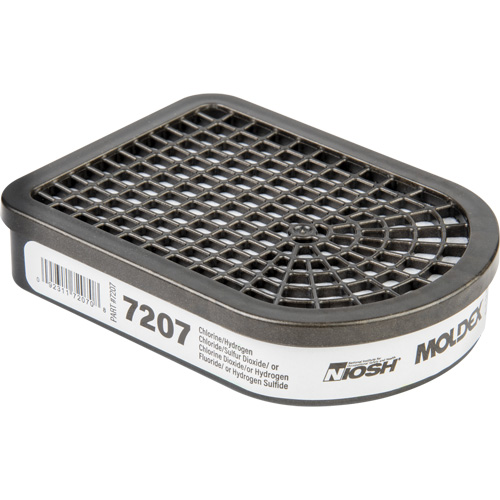 Cartouche pour respirateur semi-rectangulaire, Cartouche gaz/vapeur, Gaz acide Chandler Sales