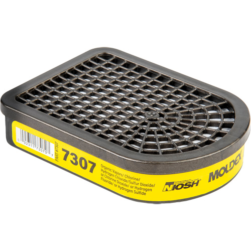 Cartouche pour respirateur semi-rectangulaire, Cartouche gaz/vapeur, Gaz acide/Vapeur organique Chandler Sales