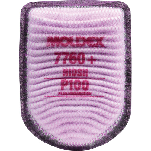 Filtre pour respirateur semi-rectangulaire avec IonicAir Filtration Technology, Filtre contre les particules avec suppresion de vapeurs nuisibles, Vapeurs organiques/P100+ Chandler Sales