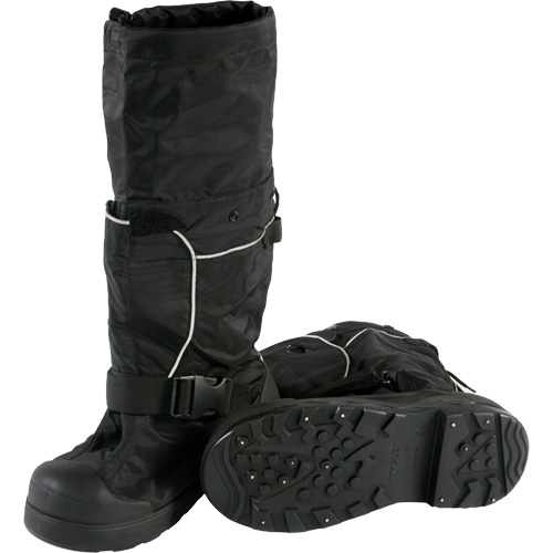 Winter-Tuff Orion XT Ice Traction Overshoe with Gaiter, Nylon/Polyurethane, Hook and Loop Chandler Sales