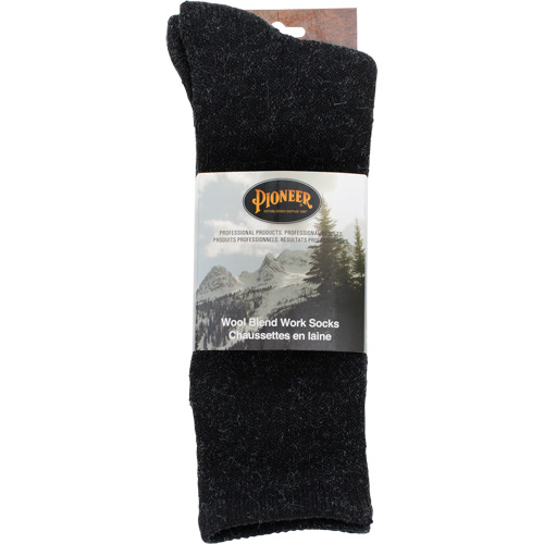 124B Thermal Socks, Unisex, One Size, Black, Wool Blend Chandler Sales