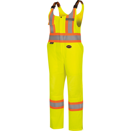 6000W Combinaison de s&eacute;curit&eacute; routi&egrave;re haute visibilit&eacute; pour femmes, Polyester, T-petit, Jaune lime haute visibilit&eacute; Chandler Sales