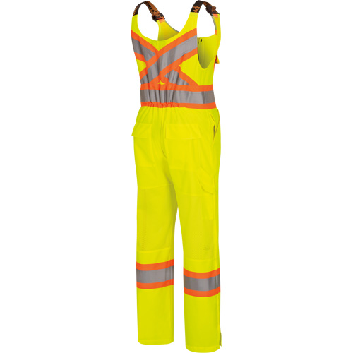 6000W Combinaison de s&eacute;curit&eacute; routi&egrave;re haute visibilit&eacute; pour femmes, Polyester, T-petit, Jaune lime haute visibilit&eacute; Chandler Sales