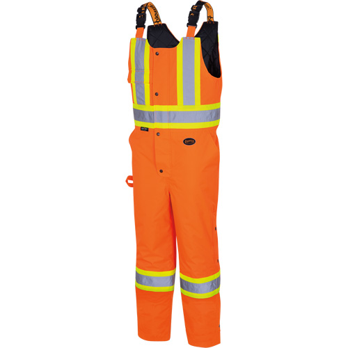 5040 Waterpoof Quilted Safety Overalls, Polyester, Small, High Visibility Orange Chandler Sales