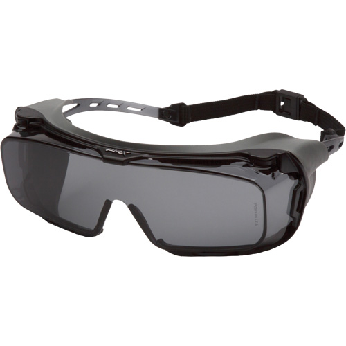 Cappture Safety Glasses, Grey Lens, Anti-Fog, ANSI Z87+/Meets/Exceeds CSA Z94.3 Chandler Sales