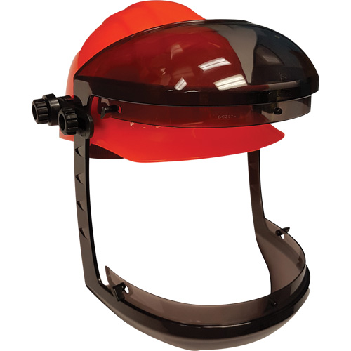 Facetec with Cap Attachment for Slotted Hard Hats, Ratchet Suspension Chandler Sales