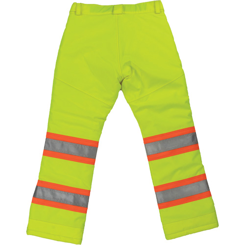 Womens Insulated Flex Safety Pant, Polyester, Small, High Visibility Lime-Yellow Chandler Sales