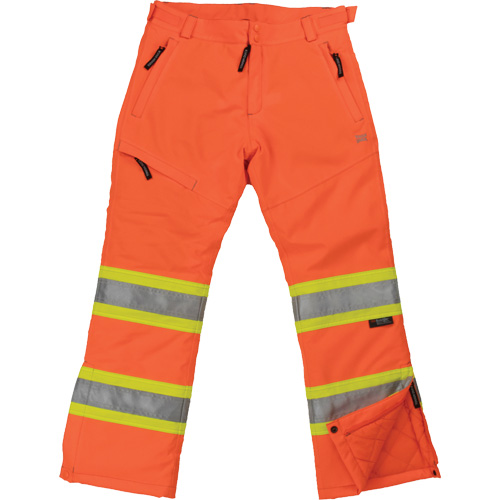 Womens Insulated Flex Safety Pant, Polyester, Large, High Visibility Orange Chandler Sales
