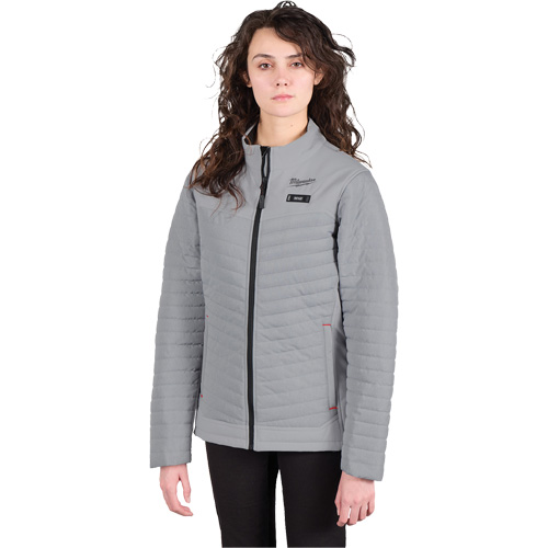 Manteau chauffant M12 Axis avec pile, Femmes, 2T-Grand, Gris Chandler Sales
